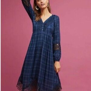 Anthropologie Plaid Dress Akemi + Kim